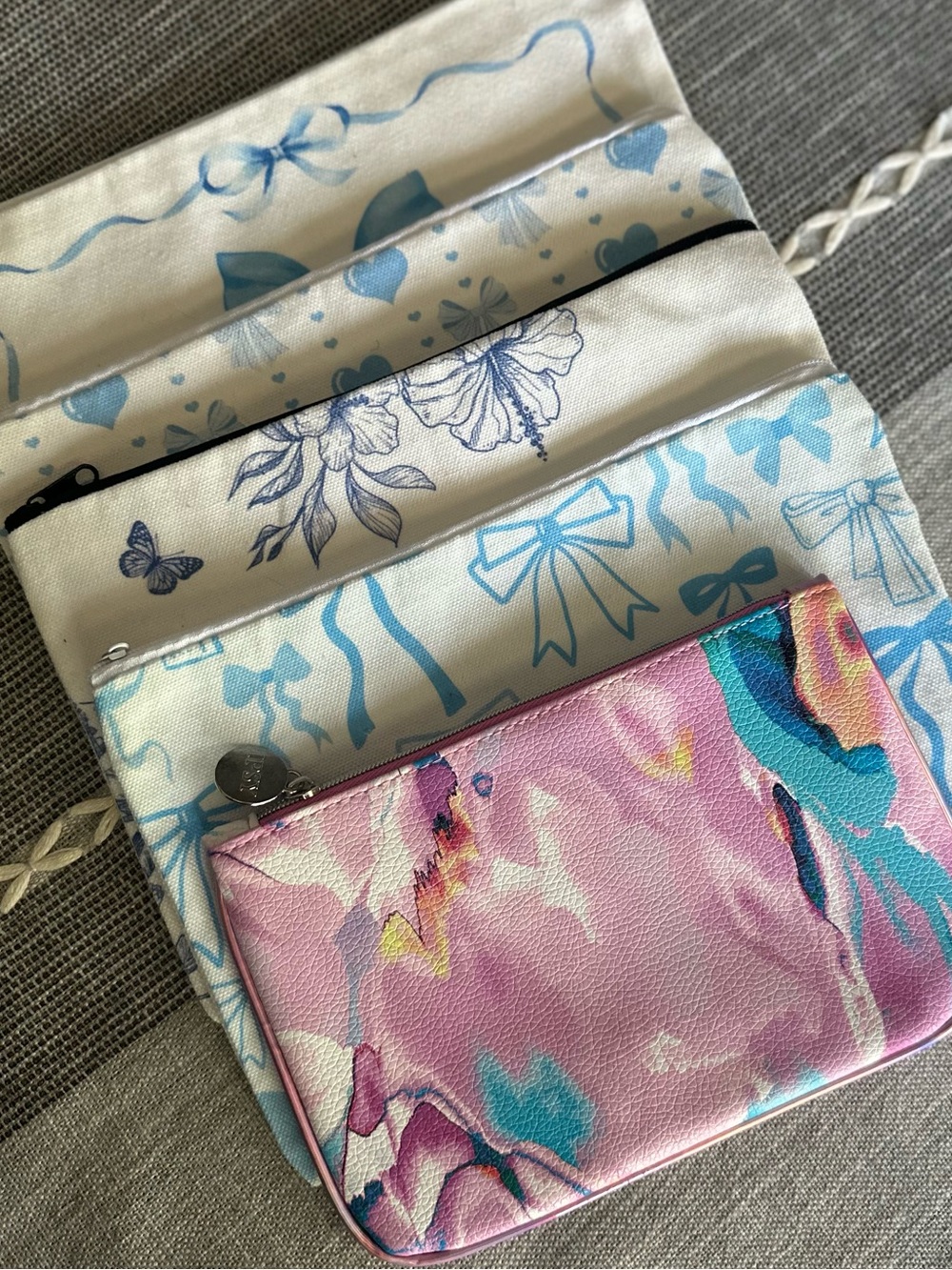 Ipsy Cosmetic pouch Bundle